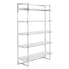Reza Shelf - White/Chrome 2 Reza Shelf - White/Chrome -Cheap Interior Store 010121948 1 21284.1690285979.386.513