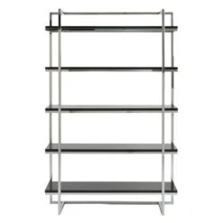 Reza Shelf - Black/Chrome 7 Reza Shelf - Black/Chrome -Cheap Interior Store 010131483 16097.1690285951.386.513