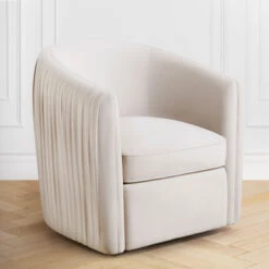 Aria Pleated Swivel Chair -Cheap Interior Store 010447891 52360.1690275889.386.513