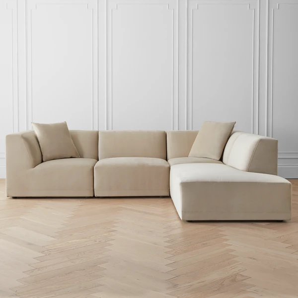 Fiona Bumper Chaise Sectional - 4 PC 4 Fiona Bumper Chaise Sectional - 4 PC - Image 2