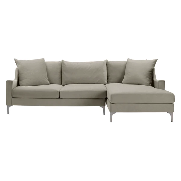Details Slope Arm Chaise Sectional - 2PC 3 Details Slope Arm Chaise Sectional - 2PC