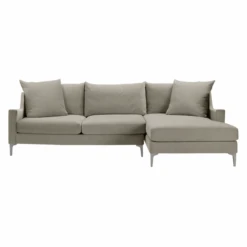 Details Slope Arm Chaise Sectional - 2PC